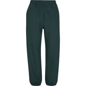Build Your Brand Mens Fluffy Sweatpants / Bottle Green